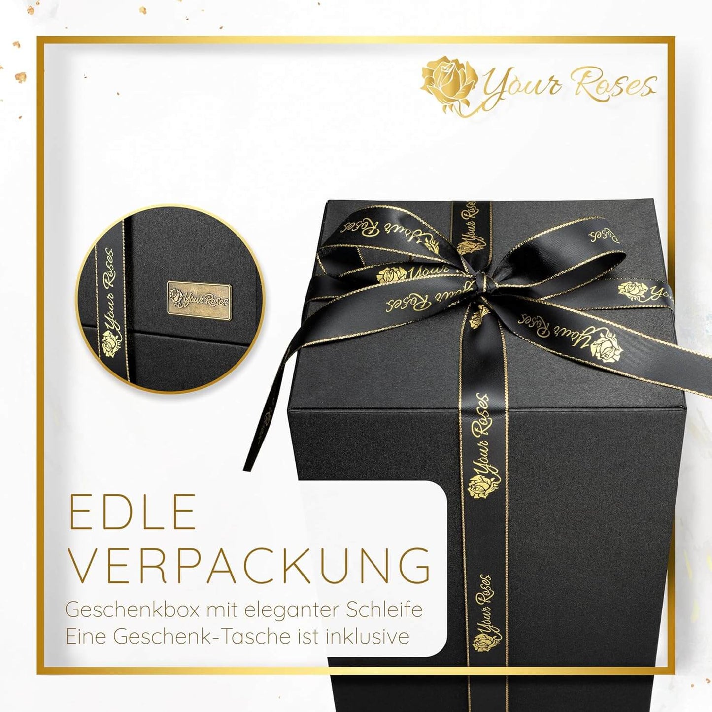 Ewige Rose im Glas – perfekte Geschenkidee für Frauen, Hochzeit oder Jubiläum